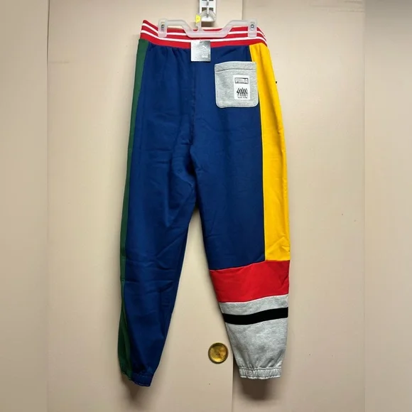 Puma HOOPMAN Black Fives SWEATS Men’s Large NWT - Picture 3 of 13